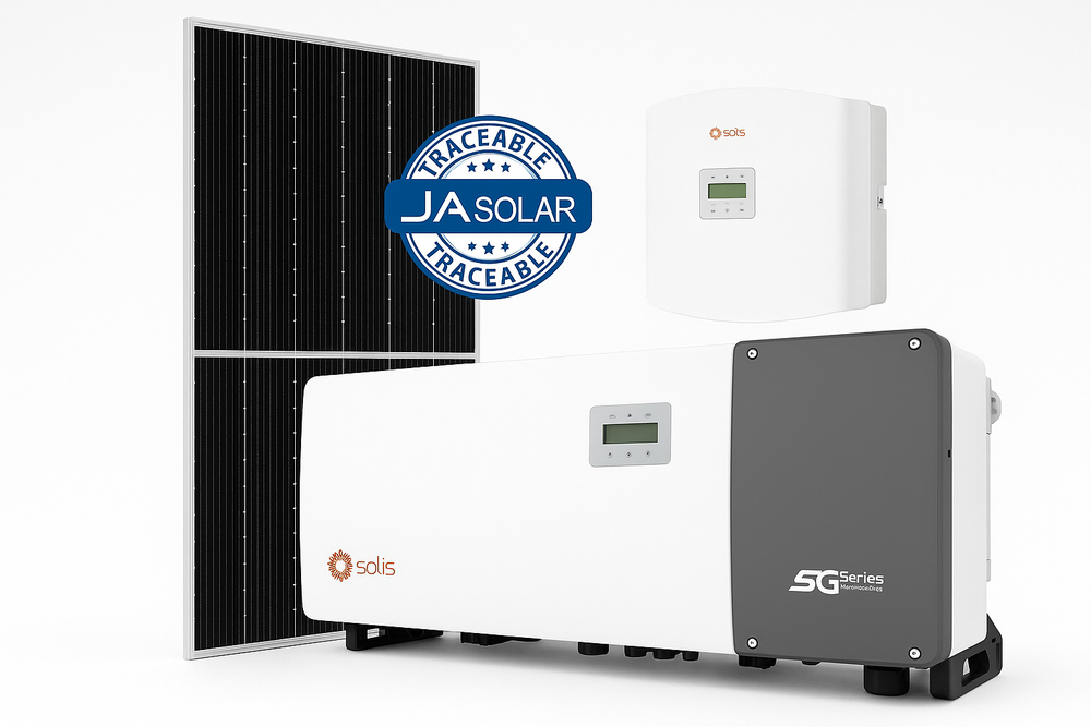 Combined JA Solar panel and Solis inverters product image
